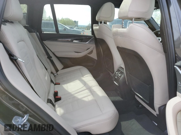 2019 BMW X3 xDrive30i with VIN 5UXTR9C50KLP90236, listed as a Copart auction lot 54836495 with 51,380 mi miles and Salvage Title. Bid and sale history available at DreamBid. Image 11.