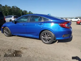 2020 Honda Civic Sedan EX with VIN 19XFC1F33LE024216, listed as a Copart auction lot 52208225 with 48,645 mi miles and Salvage Title. Bid and sale history available at carsss.com. Image 2.