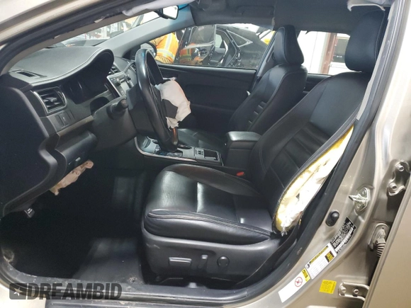 2015 Toyota Camry XLE with VIN 4T4BF1FK3FR490877, listed as a Copart auction lot 53581385 with 76,286 mi miles and Salvage Title. Bid and sale history available at carsss.com. Image 7.