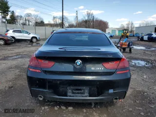 2015 BMW 6 Series 640i with VIN WBA6A0C5XFD318947, listed as a Copart auction lot 50228615 with 78,202 mi miles and Clean Title. Bid and sale history available at carsss.com. Image 6.
