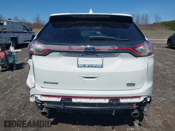 2018 Ford Edge SEL with VIN 2FMPK4J9XJBB37424, listed as a IAAI auction lot 41942774 with 89,239 mi miles. Bid and sale history available at carsss.com. Image 17.