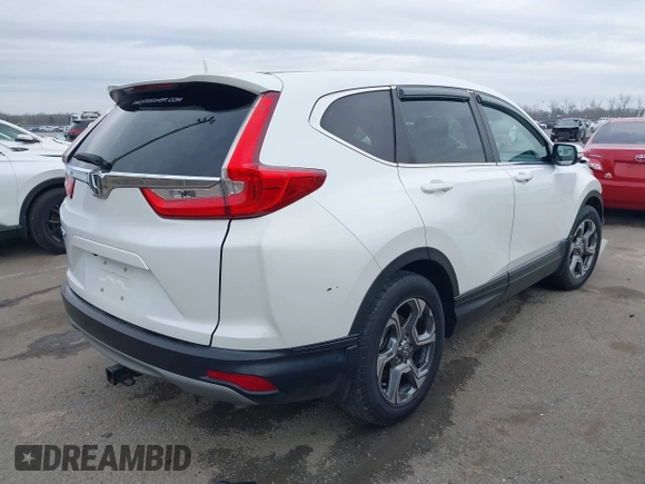 2019 Honda CR-V EX with VIN 5J6RW1H57KA005876, listed as a IAAI auction lot 41591854 with 110,960 mi miles. Bid and sale history available at carsss.com. Image 4.