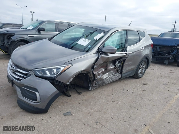 2018 Hyundai Santa Fe Sport 2.4L with VIN 5XYZT3LB4JG546485, listed as a IAAI auction lot 41625632 with 91,437 mi miles. Bid and sale history available at carsss.com. Image 17.