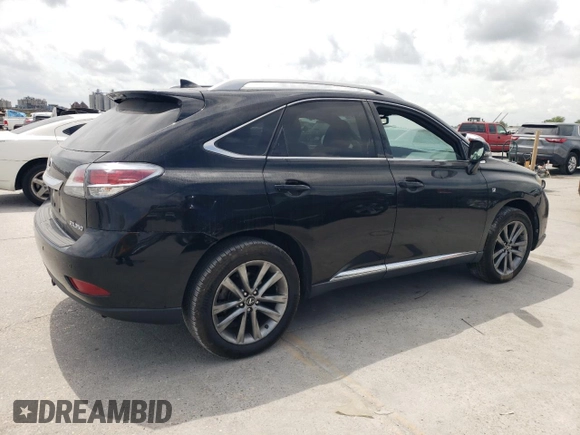 2015 Lexus RX 350 with VIN 2T2BK1BA1FC259489, listed as a Copart auction lot 54937875 with 75,939 mi miles and Salvage Title. Bid and sale history available at DreamBid. Image 3.