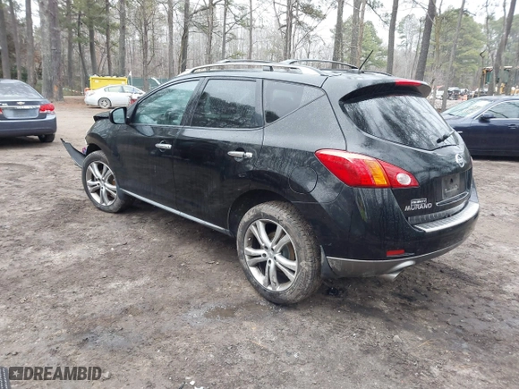 2010 Nissan Murano SL with VIN JN8AZ1MW1AW111514, listed as a IAAI auction lot 41519790 with 145,153 mi miles. Bid and sale history available at carsss.com. Image 3.