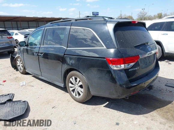 2016 Honda Odyssey EX-L with VIN 5FNRL5H63GB032344, listed as a IAAI auction lot 41830993 with 253,182 mi miles and . Bid and sale history available at DreamBid. Image 3.