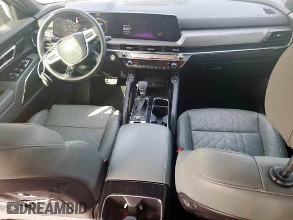 2023 Kia Telluride SX with VIN 5XYP5DGC3PG348337, listed as a Copart auction lot 53195555 with 47,633 mi miles and Salvage title. Bid and sale history available at DreamBid. Image 8.