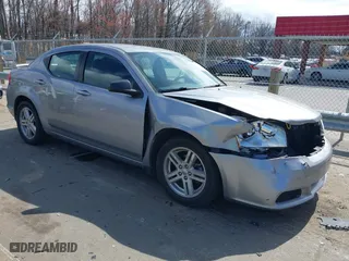 2013 Dodge Avenger SE V6 with VIN 1C3CDZAG2DN696519, listed as a IAAI auction lot 41705189 with NaN miles. Bid and sale history available at carsss.com. Image 1.