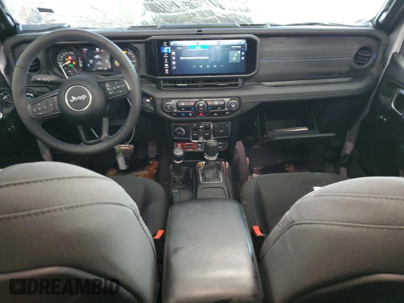 2024 Jeep Wrangler Rubicon with VIN 1C4RJXR6XRW292478, listed as a Copart auction lot 88075765 with 11,121 mi miles and Non Repairable. Bid and sale history available at DreamBid. Image 8.