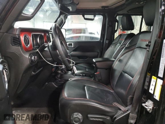2018 Jeep Wrangler Unlimited Rubicon z VIN 1C4HJXFG4JW176917, wystawiony jako Copart lot #50387035 z przebiegiem 112 687 mil mil oraz Czysty tytuł • Clean title. Historia ofert i sprzedaży dostępna na DreamBid. Obrazek 7.