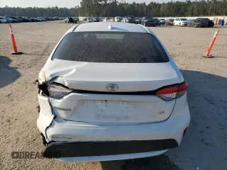 2022 Toyota Corolla LE with VIN 5YFEPMAE6NP295654, listed as a Copart auction lot 43652165 with 43,091 mi miles and Salvage Title. Bid and sale history available at carsss.com. Image 6.