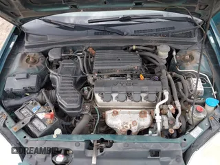 2001 Honda Civic EX with VIN 1HGES26721L067748, listed as a IAAI auction lot 42060829 with 210,408 mi miles. Bid and sale history available at carsss.com. Image 10.