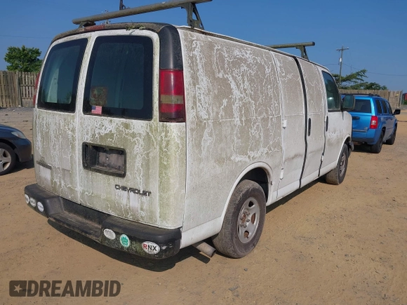 2006 Chevrolet Express Cargo с VIN 1GCFG15X961216031, выставлен на аукционе IAAI как лот 42403429 с пробегом 172 462 миль миль и . История ставок и продаж доступна на DreamBid. Изображение 4.