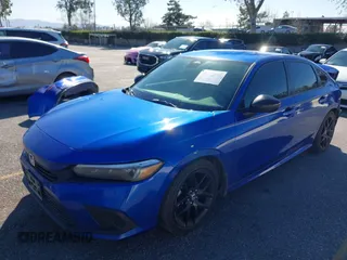 2023 Honda Civic Sedan Sport with VIN 2HGFE2F58PH531934, listed as a IAAI auction lot 41631580 with 40,281 mi miles. Bid and sale history available at carsss.com. Image 2.