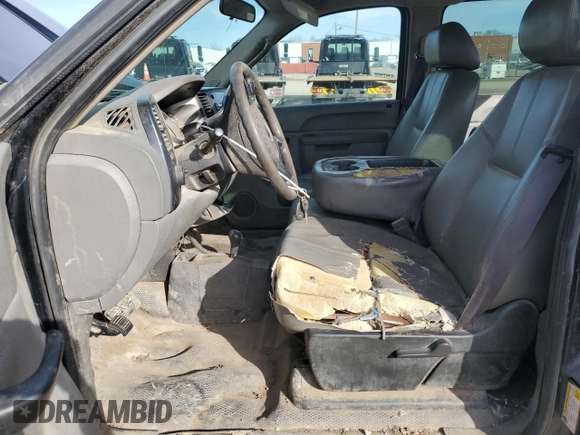2010 Chevrolet Silverado 3500HD SRW Work Truck with VIN 1GC4KZB64AF108217, listed as a Copart auction lot 45854145 with 288,121 mi miles and Salvage Title. Bid and sale history available at DreamBid. Image 7.