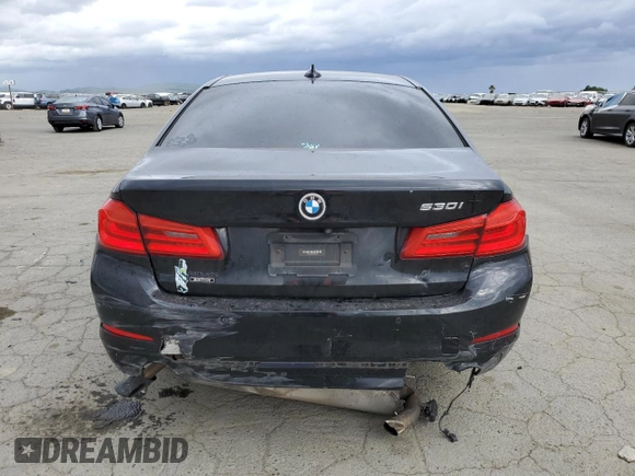 2019 BMW 5 Series 530i with VIN WBAJA5C50KBX86778, listed as a Copart auction lot 48829915 with 97,685 mi miles and Salvage Title. Bid and sale history available at carsss.com. Image 6.