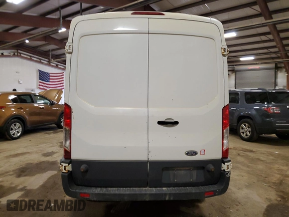 2015 Ford Transit Cargo with VIN 1FTNR2CM1FKA10457, listed as a Copart auction lot 53038505 with 231,601 mi miles and Clean title. Bid and sale history available at DreamBid. Image 6.