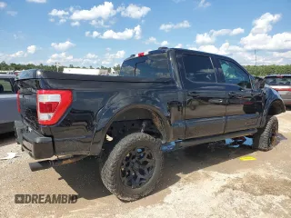 2021 Ford F-150 XL with VIN 1FTFW1E5XMFB70288, listed as a Copart auction lot 52735033 with 35,111 mi miles and Salvage Title. Bid and sale history available at carsss.com. Image 3.
