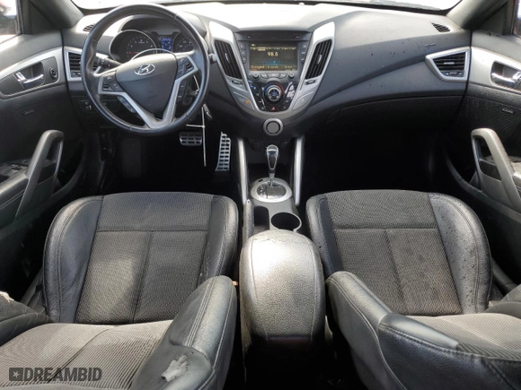 2016 Hyundai Veloster with VIN KMHTC6AD5GU249546, listed as a Copart auction lot 52515715 with 108,535 mi miles and Salvage Title. Bid and sale history available at carsss.com. Image 8.