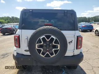 2024 Ford Bronco Outer Banks with VIN 1FMDE8BH6RLB02611, listed as a Copart auction lot 55033275 with 8,590 mi miles and Salvage title. Bid and sale history available at DreamBid. Image 6.