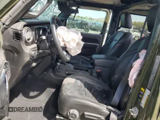 2021 Jeep Wrangler Unlimited Sahara Altitude с VIN 1C4HJXEM0MW655802, выставлен на аукционе Copart как лот 53337225 с пробегом 48 130 миль миль и Списание • Salvage title. История ставок и продаж доступна на DreamBid. Изображение 7.