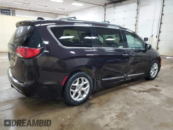 2017 Chrysler Pacifica Touring L Plus with VIN 2C4RC1EG6HR559922, listed as a Copart auction lot 53057505 with 131,322 mi miles and Clean Title. Bid and sale history available at DreamBid. Image 3.