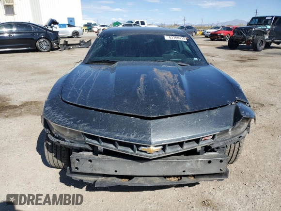 2014 Chevrolet Camaro LT with VIN 2G1FC1E32E9299734, listed as a Copart auction lot 61760415 with 83,691 mi miles and Salvage title. Bid and sale history available at DreamBid. Image 5.