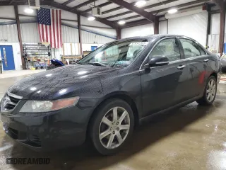 2004 Acura TSX with VIN JH4CL96854C015182, listed as a Copart auction lot 52931265 with 203,833 mi miles and Clean Title. Bid and sale history available at carsss.com. Image 1.