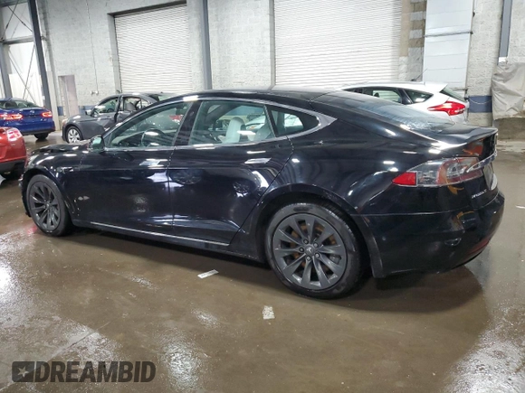2019 Tesla Model S 75D z VIN 5YJSA1E25KF310915, wystawiony jako Copart lot #58130705 z przebiegiem 61 330 mil mil oraz Szkoda całkowita • Salvage title. Historia ofert i sprzedaży dostępna na DreamBid. Obrazek 2.