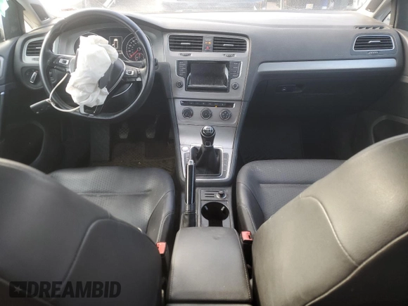 2015 Volkswagen Golf SportWagen TDI S with VIN 3VWFA7AUXFM520419, listed as a Copart auction lot 88563875 with 95,018 mi miles and Salvage Title. Bid and sale history available at carsss.com. Image 8.
