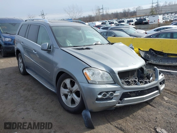 2011 Mercedes-Benz GL-Class GL 450 with VIN 4JGBF7BE2BA736553, listed as a IAAI auction lot 41316716 with Not Provided miles. Bid and sale history available at carsss.com. Image 1.