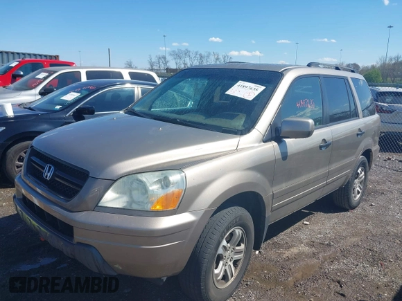 2003 Honda Pilot EX with VIN 2HKYF18453H580075, listed as a IAAI auction lot 41897635 with 1 mi miles. Bid and sale history available at carsss.com. Image 6.