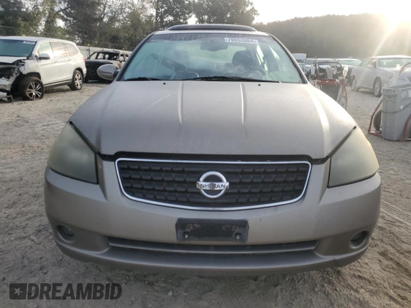2005 Nissan Altima SL with VIN 1N4BL11D55C143917, listed as a Copart auction lot 79052684 with 206,618 mi miles and Salvage title. Bid and sale history available at DreamBid. Image 5.