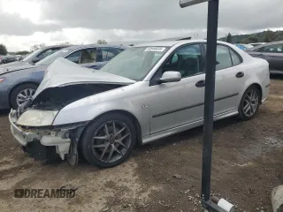 2005 Saab 9-3 Aero with VIN YS3FH49Y051012887, listed as a Copart auction lot 50940035 with 114,299 mi miles and Salvage Title. Bid and sale history available at carsss.com. Image 1.