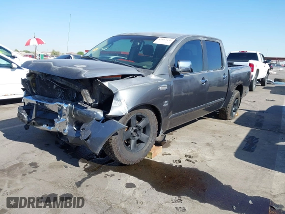 2004 Nissan Titan LE with VIN 1N6AA07A94N532546, listed as a IAAI auction lot 42103434 with 197,461 mi miles and . Bid and sale history available at DreamBid. Image 2.