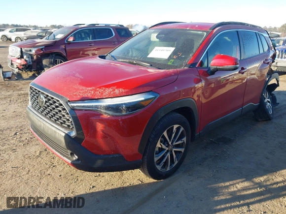 2023 Toyota Corolla Cross XLE with VIN 7MUEAAAG3PV061988, listed as a IAAI auction lot 41340709 with 20,955 mi miles and . Bid and sale history available at DreamBid. Image 17.