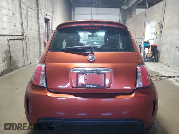 2013 FIAT 500 Turbo with VIN 3C3CFFHH7DT645525, listed as a Copart auction lot 54335795 with 143,758 mi miles and Clean Title. Bid and sale history available at carsss.com. Image 6.