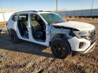 2024 Volkswagen Atlas Peak Edition SE with VIN 1V2CR2CA5RC586126, listed as a Copart auction lot 80706084 with 5,106 mi miles and Salvage title. Bid and sale history available at DreamBid. Image 4.