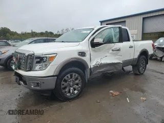 2017 Nissan Titan SL z VIN 1N6AA1E51HN508887, wystawiony jako Copart lot #80398953 z przebiegiem 89 240 mil mil oraz Szkoda całkowita • Salvage title. Historia ofert i sprzedaży dostępna na DreamBid. Obrazek 1.