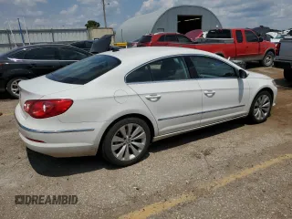 2012 Volkswagen CC Sport with VIN WVWMN7AN4CE550802, listed as a Copart auction lot 64181834 with 167,045 mi miles and Salvage Title. Bid and sale history available at carsss.com. Image 3.