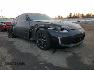 2015 Nissan 370Z Sport with VIN JN1AZ4EH6FM440115, listed as a Copart auction lot 42499435 with 0 mi miles and Salvage Title. Bid and sale history available at carsss.com. Image 4.