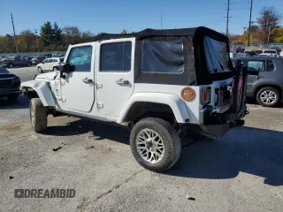 2018 Jeep Wrangler Unlimited Sahara with VIN 1C4BJWEG3JL834357, listed as a Copart auction lot 76314644 with 63,458 mi miles and Non repairable. Bid and sale history available at DreamBid. Image 2.