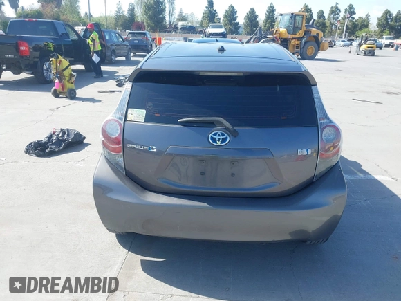 2014 Toyota Prius One with VIN JTDKDTB33E1061088, listed as a IAAI auction lot 42040762 with 206,735 mi miles and . Bid and sale history available at DreamBid. Image 16.