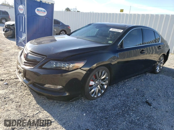 2016 Acura RLX Advance z VIN JH4KC1F94GC000666, wystawiony jako Copart lot #86443524 z przebiegiem 123 236 mil mil oraz Szkoda całkowita • Salvage title. Historia ofert i sprzedaży dostępna na DreamBid. Obrazek 1.