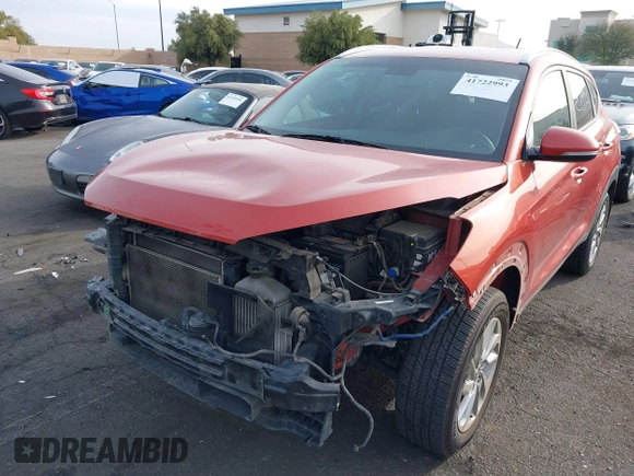 2016 Hyundai Tucson Sport with VIN KM8J33A20GU154428, listed as a IAAI auction lot 41722993 with 76,091 mi miles. Bid and sale history available at carsss.com. Image 22.