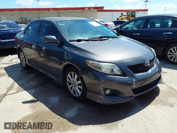 2010 Toyota Corolla with VIN 2T1BU4EEXAC463697, listed as a IAAI auction lot 42099807 with 206,160 mi miles. Bid and sale history available at carsss.com. Image 1.