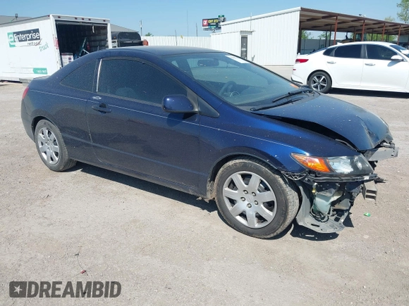 2010 Honda Civic Cpe LX with VIN 2HGFG1B6XAH520086, listed as a IAAI auction lot 42037594 with 172,248 mi miles. Bid and sale history available at carsss.com. Image 1.