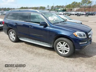 2013 Mercedes-Benz GL-Class GL 450 with VIN 4JGDF7CE6DA172836, listed as a IAAI auction lot 41879160 with 110,735 mi miles. Bid and sale history available at carsss.com. Image 1.