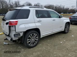 2017 GMC Terrain Denali with VIN 2GKFLVE34H6268980, listed as a Copart auction lot 44176035 with 77,483 mi miles and Salvage title. Bid and sale history available at DreamBid. Image 3.