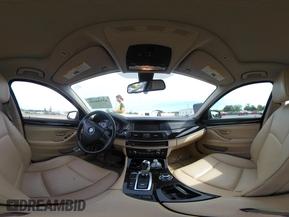 2013 BMW 5 Series 528i xDrive with VIN WBAXH5C54DD107317, listed as a IAAI auction lot 42244446 with 47,858 mi miles and . Bid and sale history available at DreamBid. Image 18.